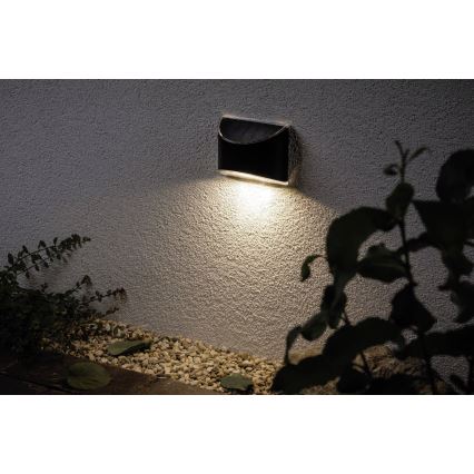 Paulmann 94233 - LED/0,05W IP44 Iluminação solar de parede ELLIOT 1,2V