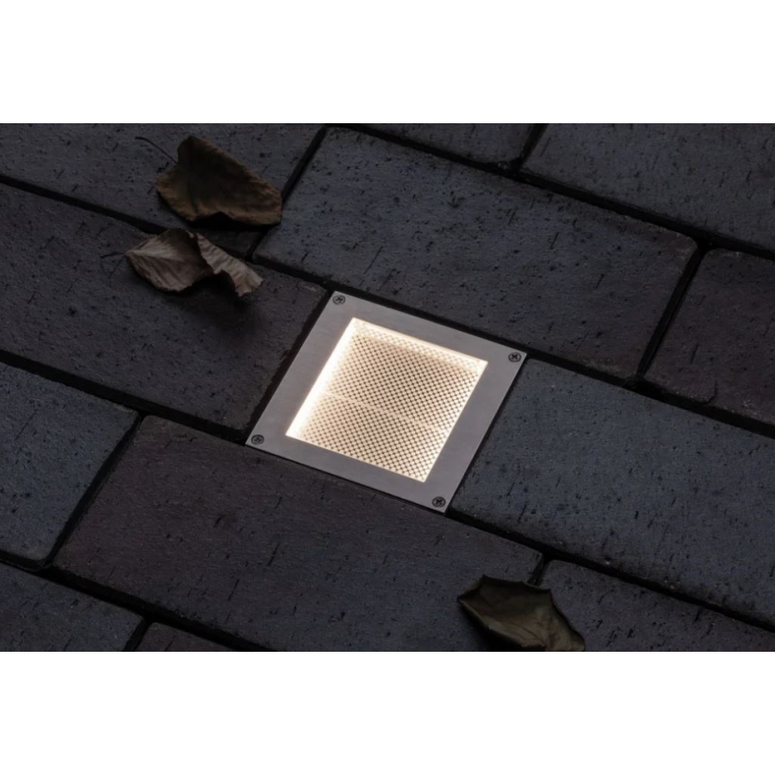 Paulmann 94238 - LED/0,7W IP67 Iluminação solar de caminho de acesso com sensor ARON 3,7V