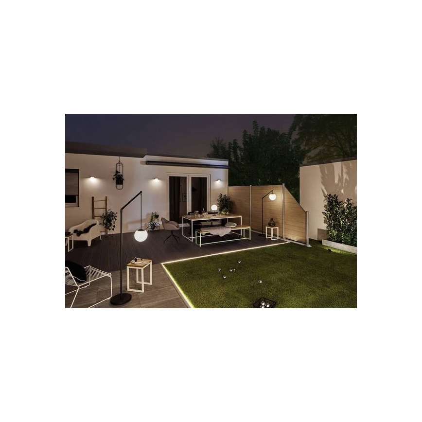 Paulmann 94246 - LED/1,2W IP44 Iluminação solar exterior com sensor RYSE 3,7V