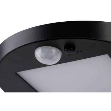 Paulmann 94246 - LED/1,2W IP44 Luminária solar exterior com sensor RYSE 3,7V 1800 mAh