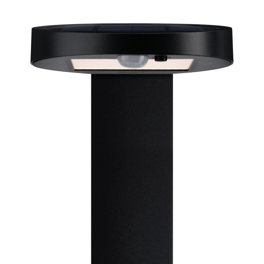 Paulmann 94249 - LED/1,2W IP44 Candeeiro solar exterior com sensor RYSE 3,7V
