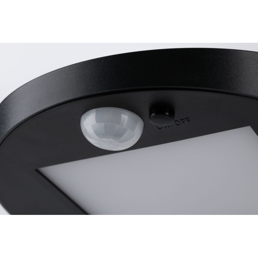 Paulmann 94249 - LED/1,2W IP44 Candeeiro solar exterior com sensor RYSE 3,7V