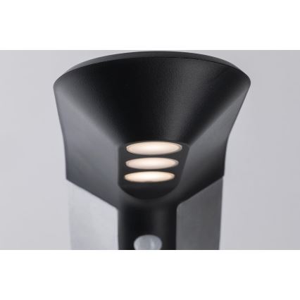 Paulmann 94252 - LED/1,2W IP44 Solar exterior candeeiro com sensor SOLEY 230V