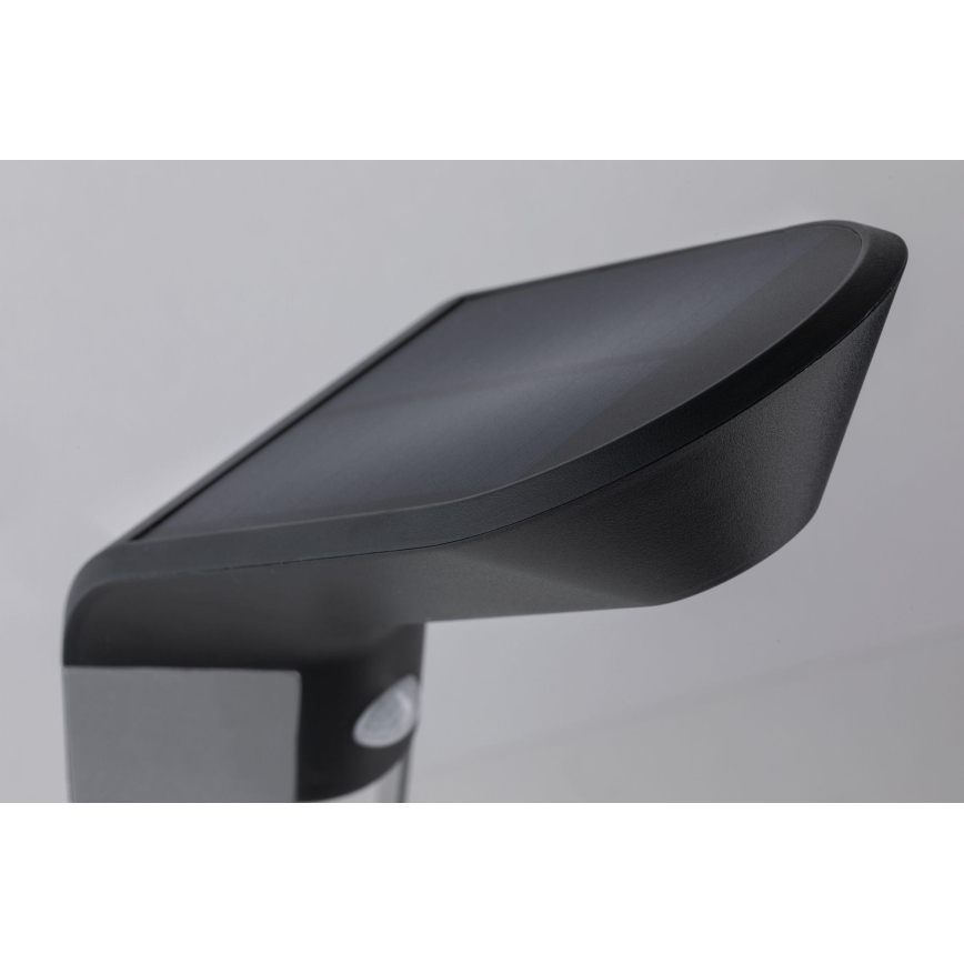 Paulmann 94252 - LED/1,2W IP44 Solar exterior candeeiro com sensor SOLEY 230V