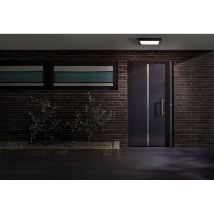 Paulmann 94255 - LED/13W IP44 Número de casa com sensor 230V