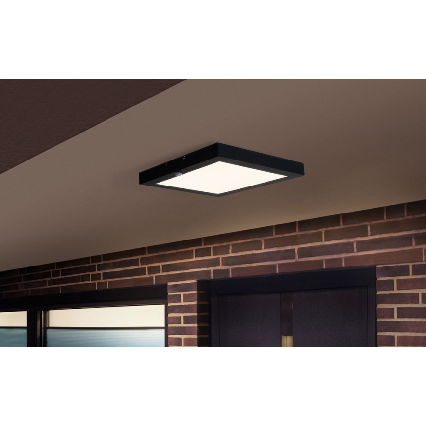 Paulmann 94255 - LED/13W IP44 Número de casa com sensor 230V