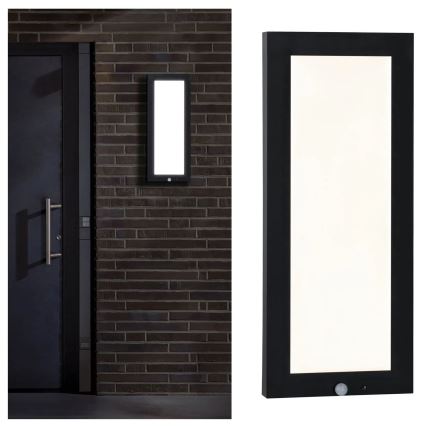 Paulmann 94256_1 - LED/10W IP44 Iluminação de teto exterior com sensor 230V