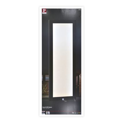 Paulmann 94257_1 - LED/19W IP44 Iluminação de teto exterior com sensor 230V