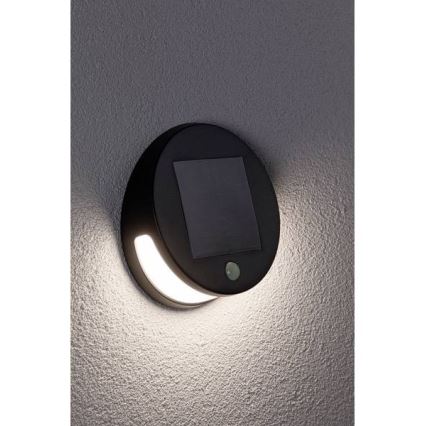 Paulmann 94265 - LED/3W IP44 Iluminação solar de exterior com sensor HELENA 3,7V