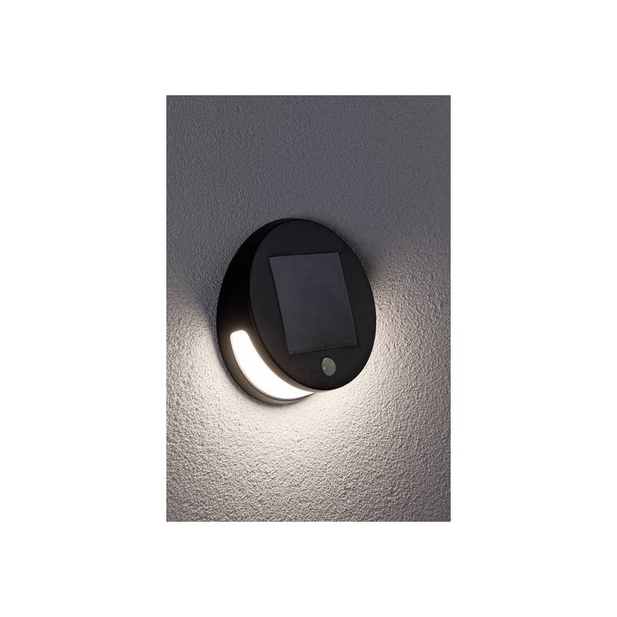 Paulmann 94265 - LED/3W IP44 Iluminação solar de exterior com sensor HELENA 3,7V
