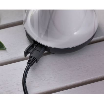 Paulmann 94267 - LED/1,3W IP44 Exterior regulação candeeiro CUPULINO 5V