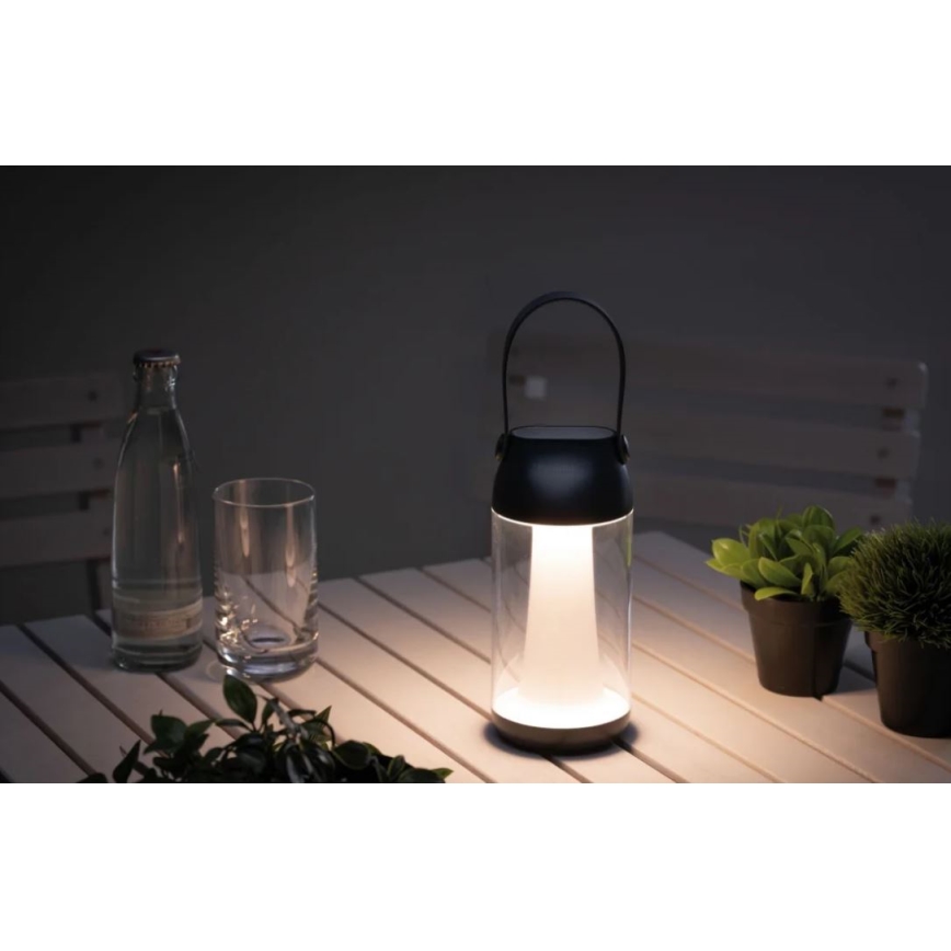 Paulmann 94267 - LED/1,3W IP44 Exterior regulação candeeiro CUPULINO 5V