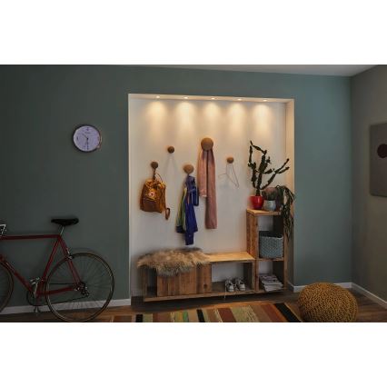 Paulmann 94292 - LED/4W IP23 Iluminação embutida para casa de banho COIN 230V