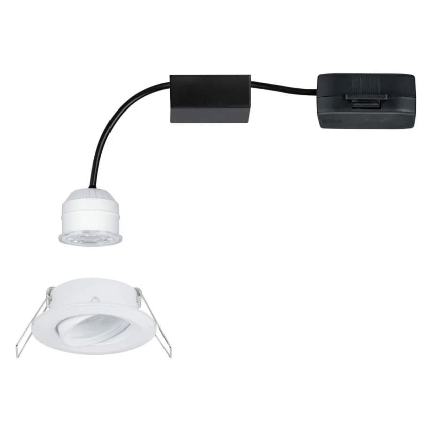Paulmann 94292 - LED/4W IP23 Iluminação embutida para casa de banho COIN 230V