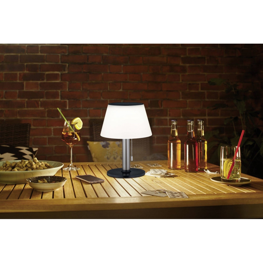 Paulmann 94309 - LED/0,8W IP44 Candeeiro solar com regulação LILLESOL 3,7V