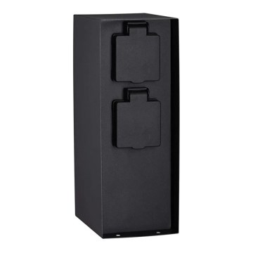 Paulmann 94313 - Coluna exterior com tomada RIO 4Z SCHUKO 230V IP44