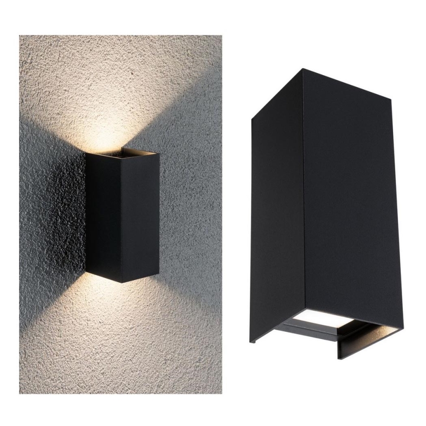 Paulmann 94326 - 2xLED/2,8W IP44 Iluminação de parede exterior FLAME 230V