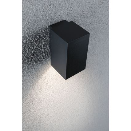 Paulmann 94327 - LED/3,8W IP44 Iluminação de parede exterior FLAME 230V antracite