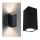Paulmann 94328 - 2xLED/2,8W IP44 Iluminação de parede exterior FLAME 230V antracite