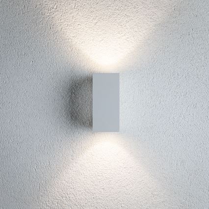 Paulmann 94330 - 2xLED/2,8W IP44 Iluminação de parede exterior  FLAME 230V branca