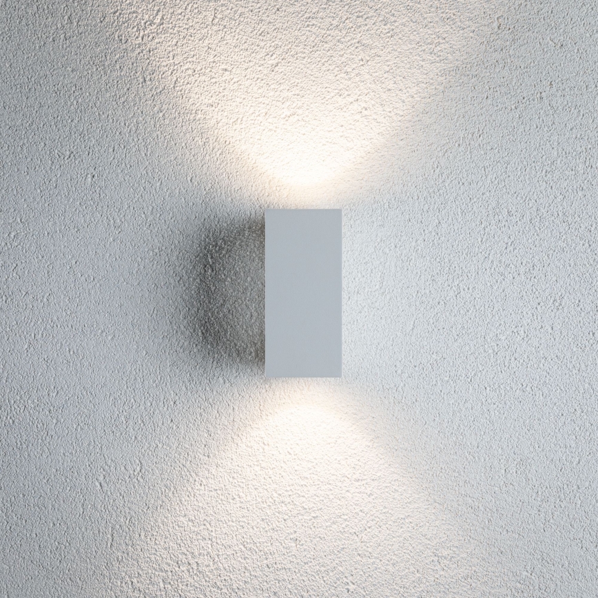Paulmann 94330 - 2xLED/2,8W IP44 Iluminação de parede exterior  FLAME 230V branca