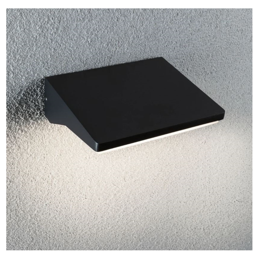 Paulmann 94333 - LED/7,4W IP44 Iluminação de parede exterior com sensor HOUSE 230V