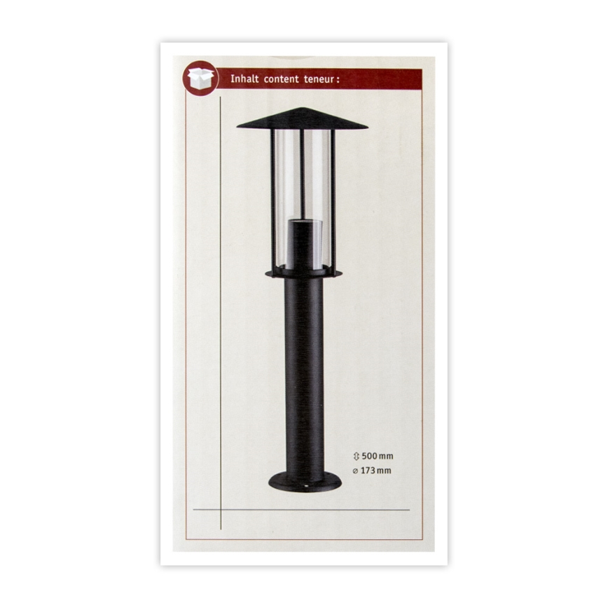 Paulmann 94397 - 1xE27/60W IP44 Candeeiro exterior CLASSIC 230V