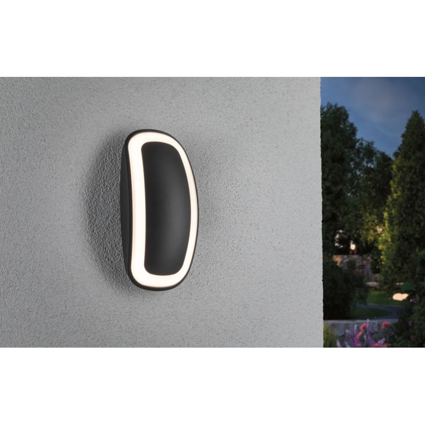 Paulmann 94400 - LED/4W IP44 Iluminação de parede exterior SIGNEA 230V