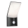 Paulmann 94402 - LED/10W IP44 Iluminação de parede exterior com sensor ADYA 230V