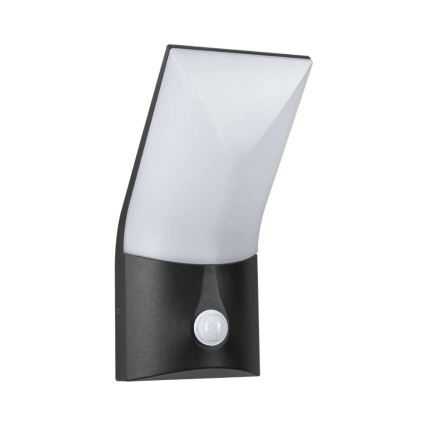 Paulmann 94402 - LED/10W IP44 Iluminação de parede exterior com sensor ADYA 230V
