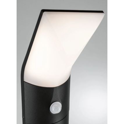 Paulmann 94403 - LED/10W IP44 Candeeiro exterior com sensor ADYA 230V