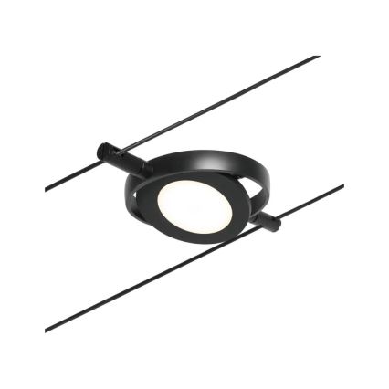 Paulmann 94418 - CONJUNTO 5xLED/4,5W Foco para um sistema de cordas ROUNDMAC 230V preto