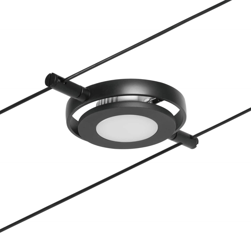 Paulmann 94418 - CONJUNTO 5xLED/4,5W Foco para um sistema de cordas ROUNDMAC 230V preto