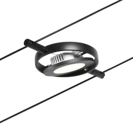 Paulmann 94418 - CONJUNTO 5xLED/4,5W Foco para um sistema de cordas ROUNDMAC 230V preto