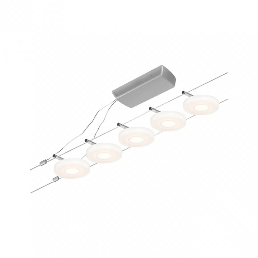 Paulmann 94426 - CONJUNTO 5xLED/4,5W Focos para um sistema de cordas MAC 230V