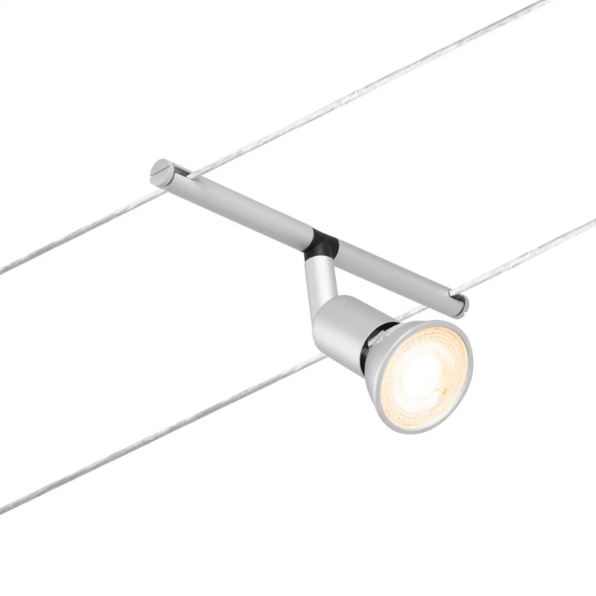 Paulmann 94442 - CONJUNTO 5xGU5,3/10W Foco para sistema de carril SALT 230V cromado mate