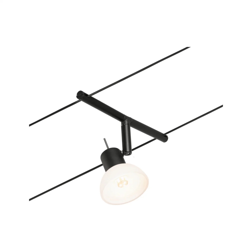Paulmann 94450 - CONJUNTO 5xGU5,3/10W Foco para sistema de carril SHEELA 230V preto