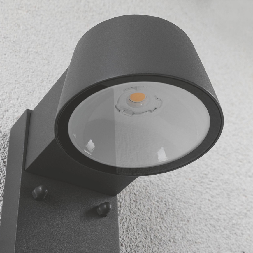 Paulmann 94453 - LED/6W IP44 Iluminação de parede exterior com sensor CAPEA 230V