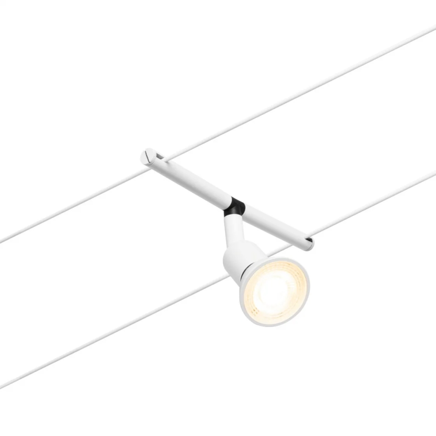 Paulmann 94458 - CONJUNTO 5xGU5,3/10W Foco para sistema de carril SALT 230V branco