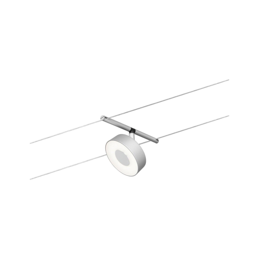 Paulmann 94475 - CONJUNTO 5xLED/5W Foco para sistema de carril CIRCLE 230V cromado mate