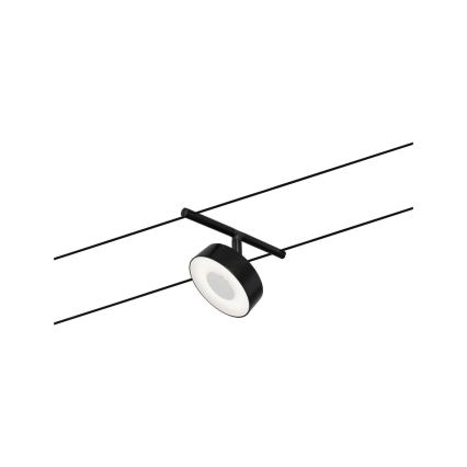 Paulmann 94479 - CONJUNTO 5xLED/5W Foco para sistema de carril CIRCLE 230V preto