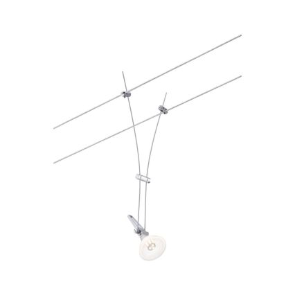 Paulmann 94487 - 1xGU5,3/50W Foco para sistema de carril COMET 230V cromado mate