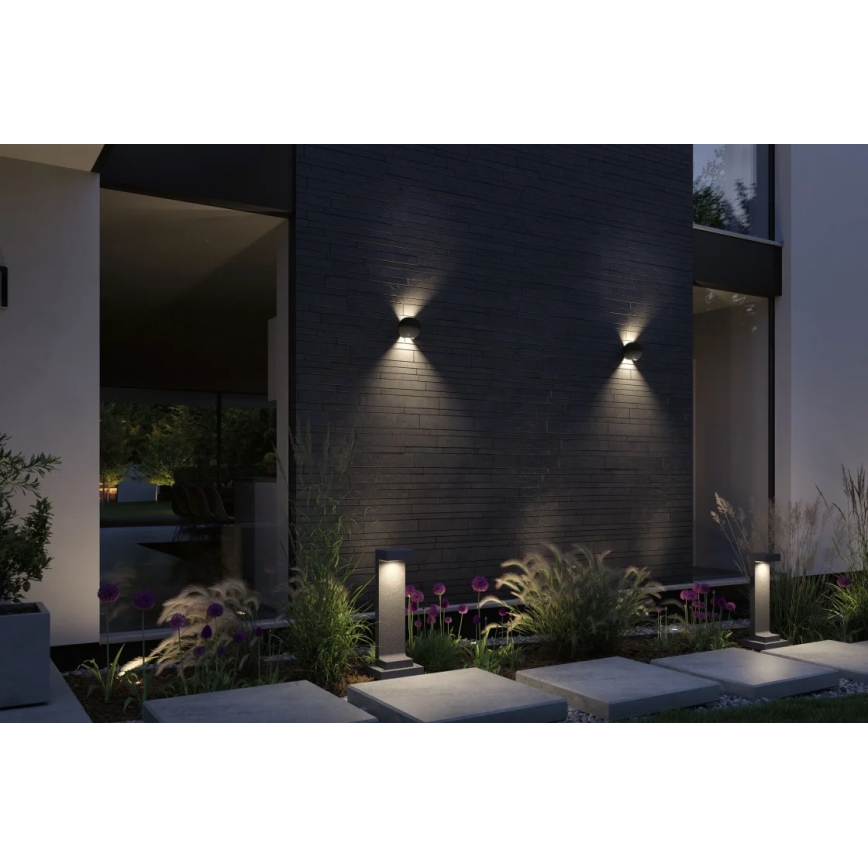 Paulmann 94502 - LED/6,8W IP65 Candeeiro exterior CONCREA 230V