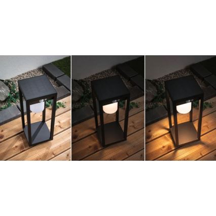 Paulmann 94573 - LED/5,5W IP44 Candeeiro solar com uma sensor MARISOL 3,7V