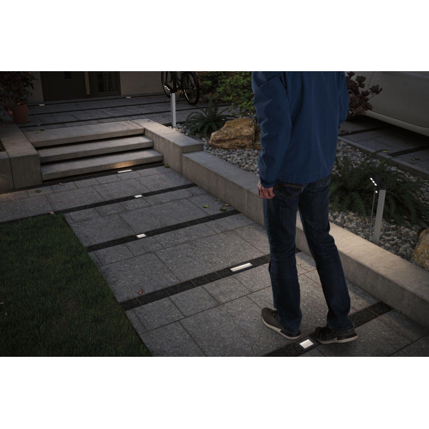 Paulmann 94578 - LED/0,1W IP67 Iluminação embutida solar DOMENIC 1,2V 1500 mAh