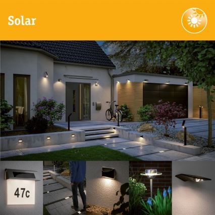 Paulmann 94578 - LED/0,1W IP67 Iluminação solar embutida DOMENIC 230V
