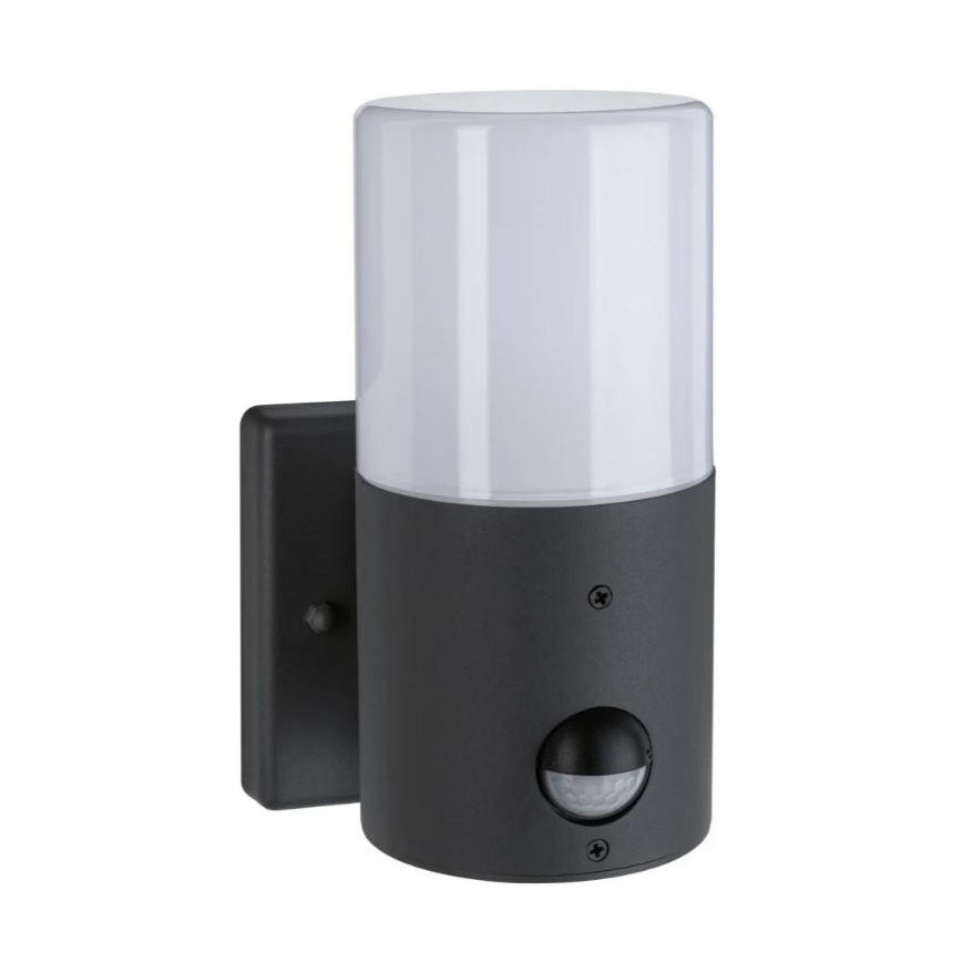 Paulmann 94648 - 1xE27/15W IP44 Iluminação de parede exterior com sensor TUBS 230V