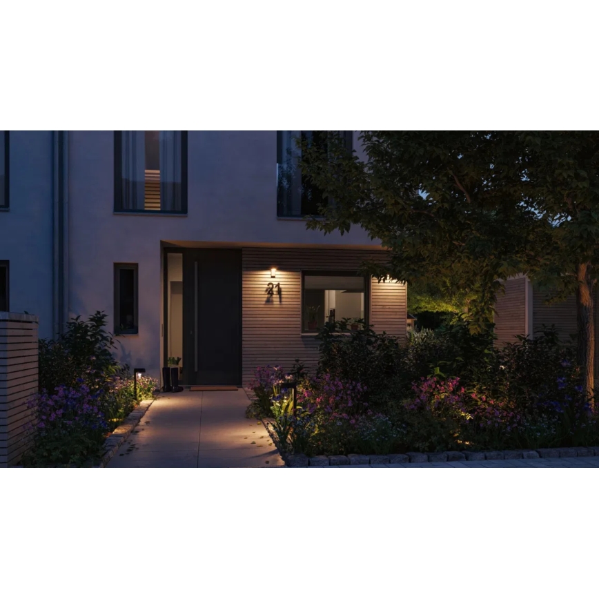 Paulmann 94713 - LED/6W IP44 Iluminação de parede exterior CAPERA 230V