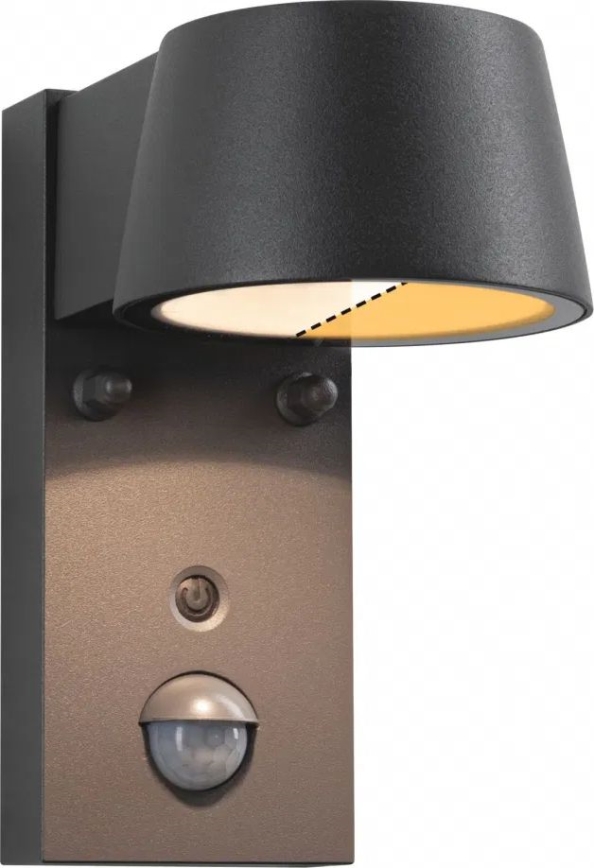 Paulmann 94714 - LED/6W IP44 Iluminação de parede exterior com sensor CAPERA 230V 2200/3000K