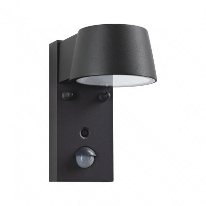 Paulmann 94714 - LED/6W IP44 Iluminação de parede exterior com sensor CAPERA 230V 2200/3000K